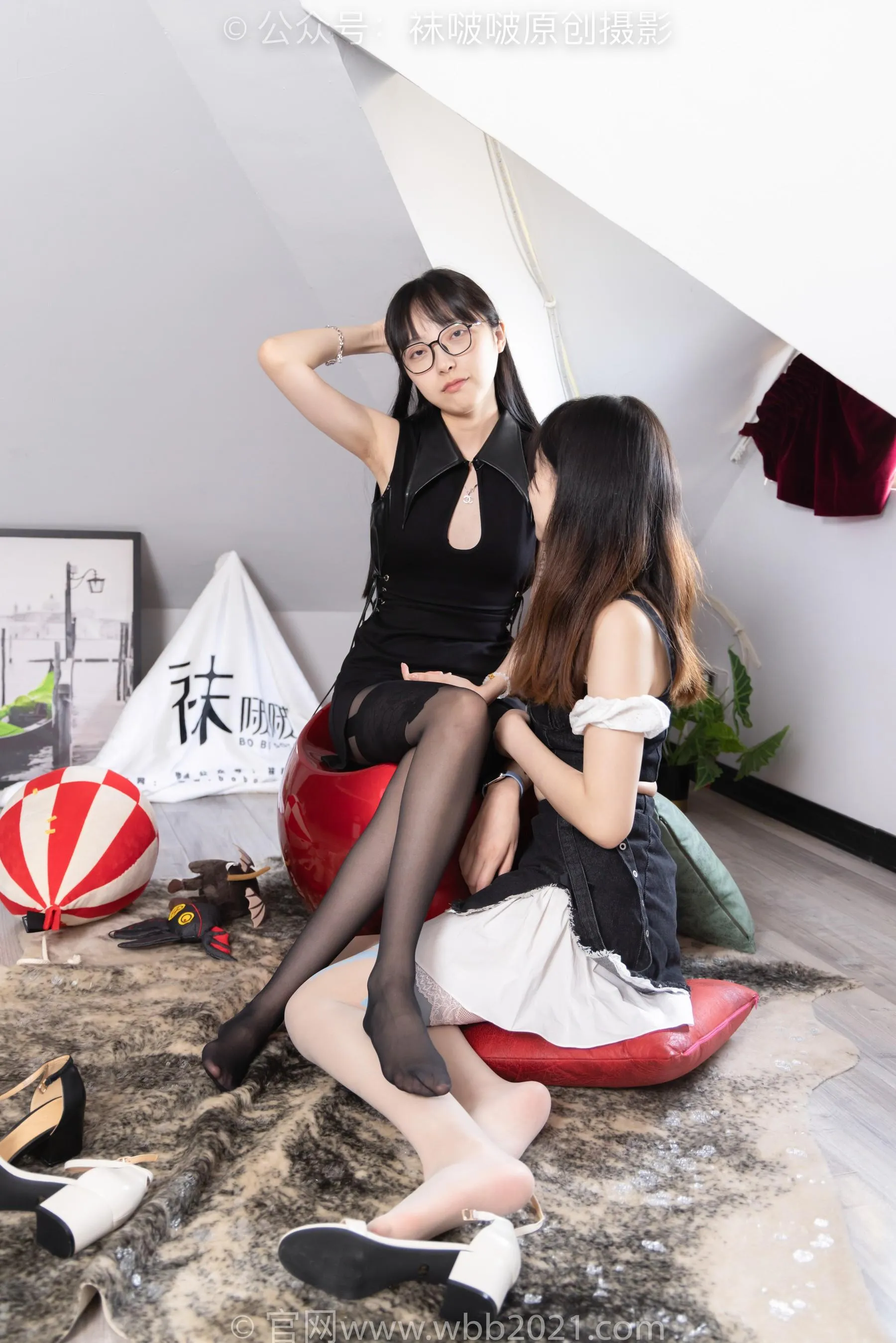 [BoBoSocks袜啵啵]NO.236 小甜豆稚予-七月要开心鸭[23] [40P]插图6